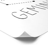 ジェミニ ポスター (角)