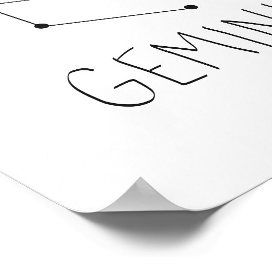 ジェミニ ポスター (角)