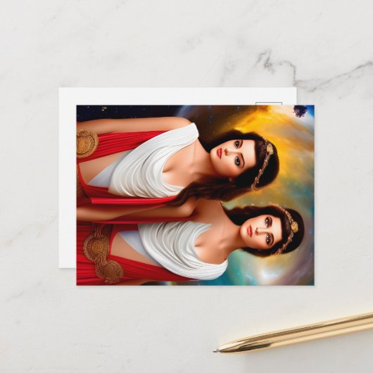 ジェミニ ポストカード (正面/裏面インサイチュ)