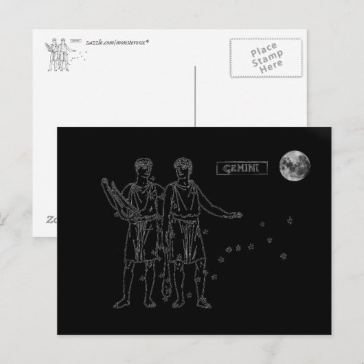 ジェミニ ポストカード (正面/裏面)