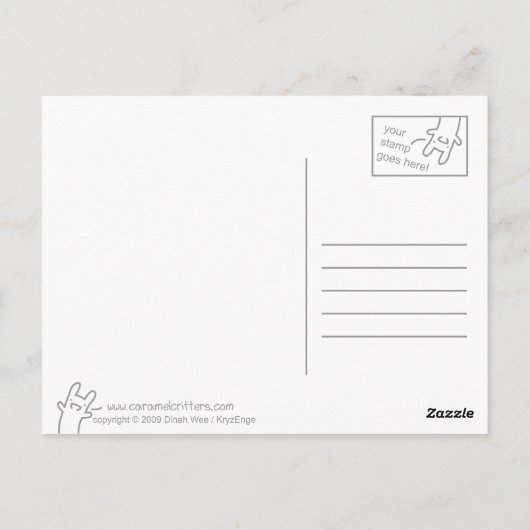 ジェミニ ポストカード (裏面)