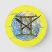 ジェミニ ラウンド壁時計 (正面)