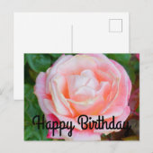 ジェミニ・ローズ #1 バースデーカード ポストカード (正面/裏面)