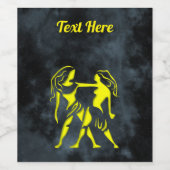 ジェミニ ワインラベル (シングルラベル)