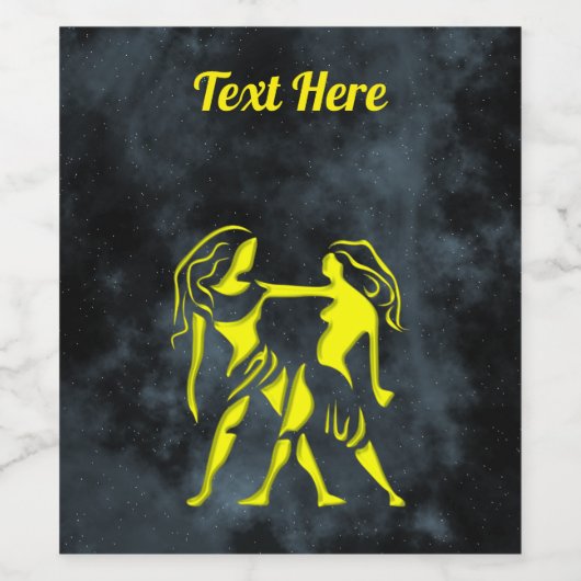 ジェミニ ワインラベル (シングルラベル)