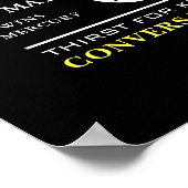 ジェミニ〔占星術の〕十二宮図のサイン占星術のポスター ポスター (角)