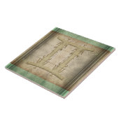 ジェミニ(占星術の)十二宮図の印 タイル (側面)