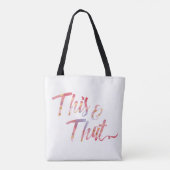 ジェミニ(占星術の)十二宮図の抽象芸術の水彩画のトートバック トートバッグ (裏面)