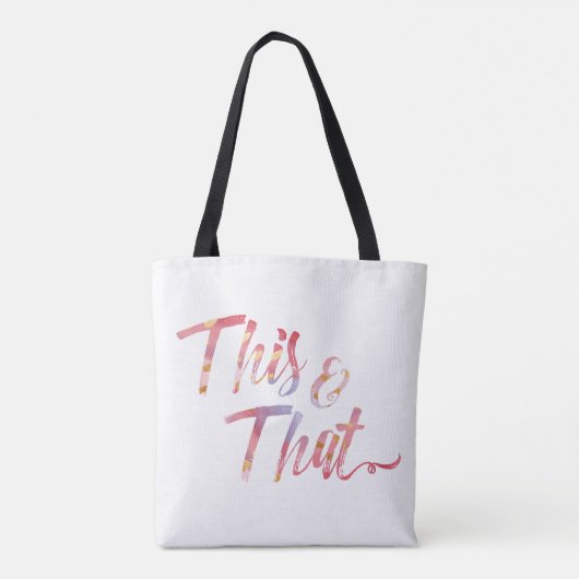 ジェミニ(占星術の)十二宮図の抽象芸術の水彩画のトートバック トートバッグ (裏面)