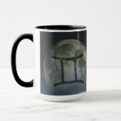 ジェミニ(占星術の)十二宮図の記号 マグカップ (左)