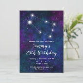 ジェミニ〔占星術の〕十二宮図コンステレーションバースデーパーティー 招待状 (スタンド正面)