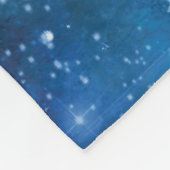 ジェミニ〔占星術の〕十二宮図サインウォーター色デザイン フリースブランケット (角)