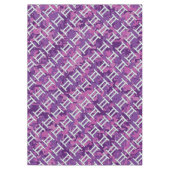 ジェミニ〔占星術の〕十二宮図サインオンピンクデジタル迷彩柄 テーブルクロス (正面)