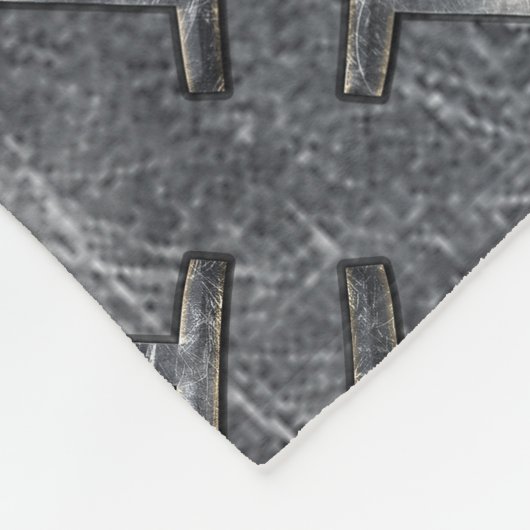 ジェミニ〔占星術の〕十二宮図サインシグランジラ動揺してバー フリースブランケット (角)