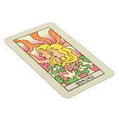 ジェミニ〔占星術の〕十二宮図サイン抽象芸術アートヴィンテージ マグネット (右側)