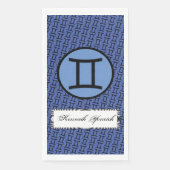 ジェミニ〔占星術の〕十二宮図シンボル標準by Kenneth Yoncich (正面)