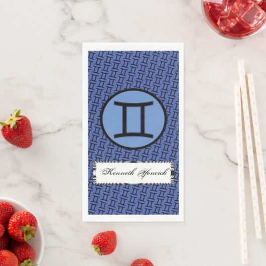 ジェミニ〔占星術の〕十二宮図シンボル標準by Kenneth Yoncich (インサイチュ)