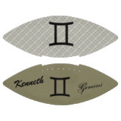 ジェミニ〔占星術の〕十二宮図シンボル標準by Kenneth Yoncich アメリカンフットボール (パネル)