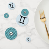 ジェミニ〔占星術の〕十二宮図シンボル標準by Kenneth Yoncich コンフェッティ (グループ)