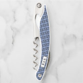 ジェミニ〔占星術の〕十二宮図シンボル標準by Kenneth Yoncich ソムリエナイフ (正面)