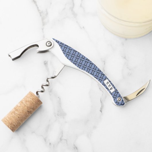 ジェミニ〔占星術の〕十二宮図シンボル標準by Kenneth Yoncich ソムリエナイフ (正面)