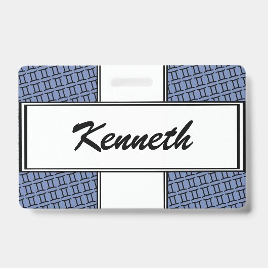 ジェミニ〔占星術の〕十二宮図シンボル標準by Kenneth Yoncich バッジ (表面)