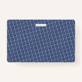 ジェミニ〔占星術の〕十二宮図シンボル標準by Kenneth Yoncich バッジ (裏面)