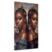 ジェミニ〔占星術の〕十二宮図ミュージシャントランペット クリップボード (右)