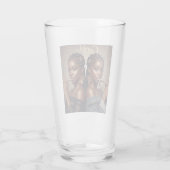 ジェミニ〔占星術の〕十二宮図ミュージシャントランペット タンブラーグラス (裏面)