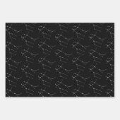 ジェミニ〔占星術の〕十二宮図ラッピング紙セット ラッピングペーパーシート (正面2)