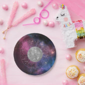 ジェミニ〔占星術の〕十二宮図占星術のサイン – プラネットマーキュリー ペーパープレート (パーティー)