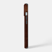 ジェミニ〔占星術の〕十二宮図占星術特性の人 iPhone 15ケース (左側面)