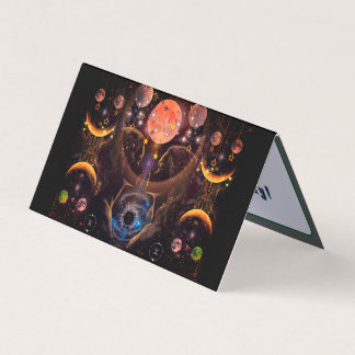 ジェミニ〔占星術の〕十二宮図折り畳みカード