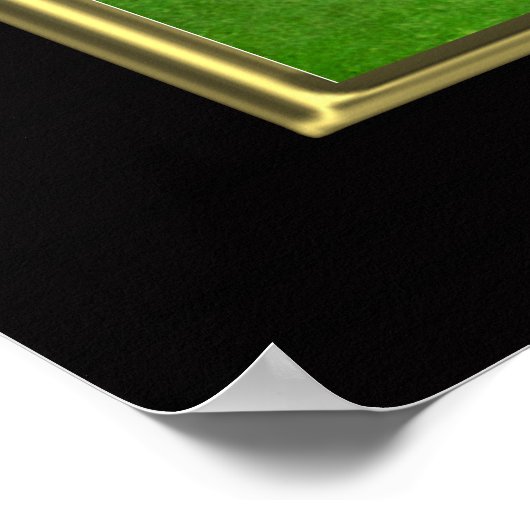 ジェミニ〔占星術の〕十二宮図星占いデザイン ポスター (角)