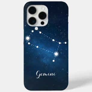 ジェミニ〔占星術の〕十二宮図星座 iPhone 15 PRO MAXケース
