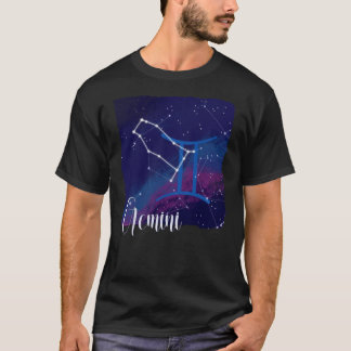 ジェミニ〔占星術の〕十二宮図星座 Tシャツ