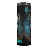 ジェミニ〔占星術の〕十二宮図標識 タンブラー (裏面)