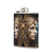 ジェミニ〔占星術の〕十二宮図標識 フラスク (左)