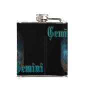 ジェミニ〔占星術の〕十二宮図標識 フラスク (裏面)