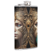 ジェミニ〔占星術の〕十二宮図標識 フラスク (右)