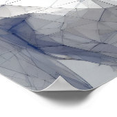 ジェミニ〔占星術の〕十二宮図標識 ポスター (角)