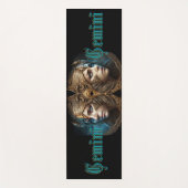 ジェミニ〔占星術の〕十二宮図標識 ヨガマット (正面)