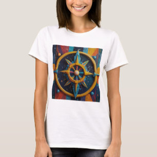 ジェミニ〔占星術の〕十二宮図標識 汎用ジェミニデザイン Tシャツ