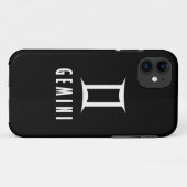 ジェミニ〔占星術の〕十二宮図標識 Case-Mate iPhoneケース (裏面(横))