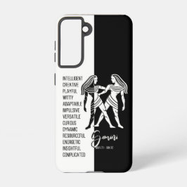 ジェミニ〔占星術の〕十二宮図標識 SAMSUNG GALAXY S21ケース