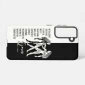 ジェミニ〔占星術の〕十二宮図標識 SAMSUNG GALAXYケース (裏面横)