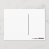 ジェミニ〔占星術の〕十二宮図看板はがき ポストカード (裏面)