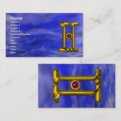 ジェミニ 名刺 (正面/裏面)