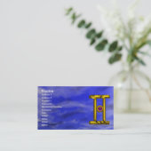 ジェミニ 名刺 (スタンド正面)