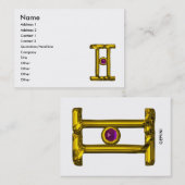 ジェミニ 名刺 (正面/裏面)